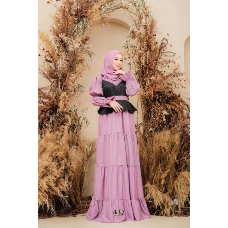 gamis sheeren by asyiqa