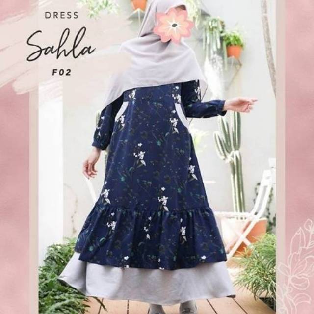Gamis Sahla #zizarasahla