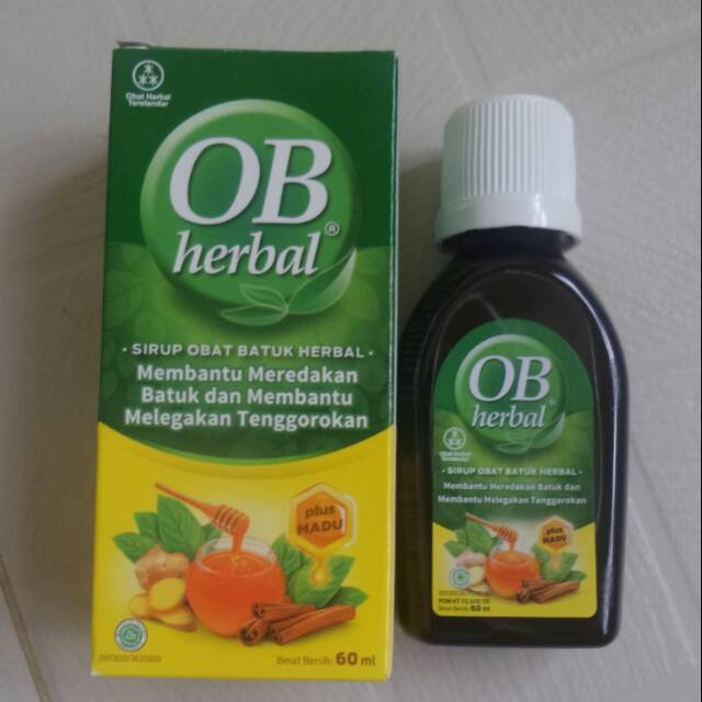 Jual Obat Batuk Sirup Ob Herbal Ml Ml Shopee Indonesia