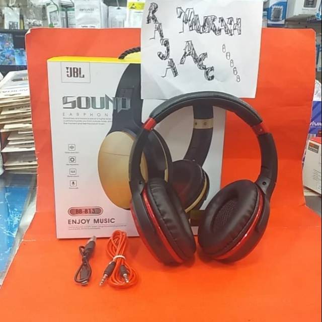 Earphone Bluetooth Wireless BB-813 / Handsfree Bluetooth Bando