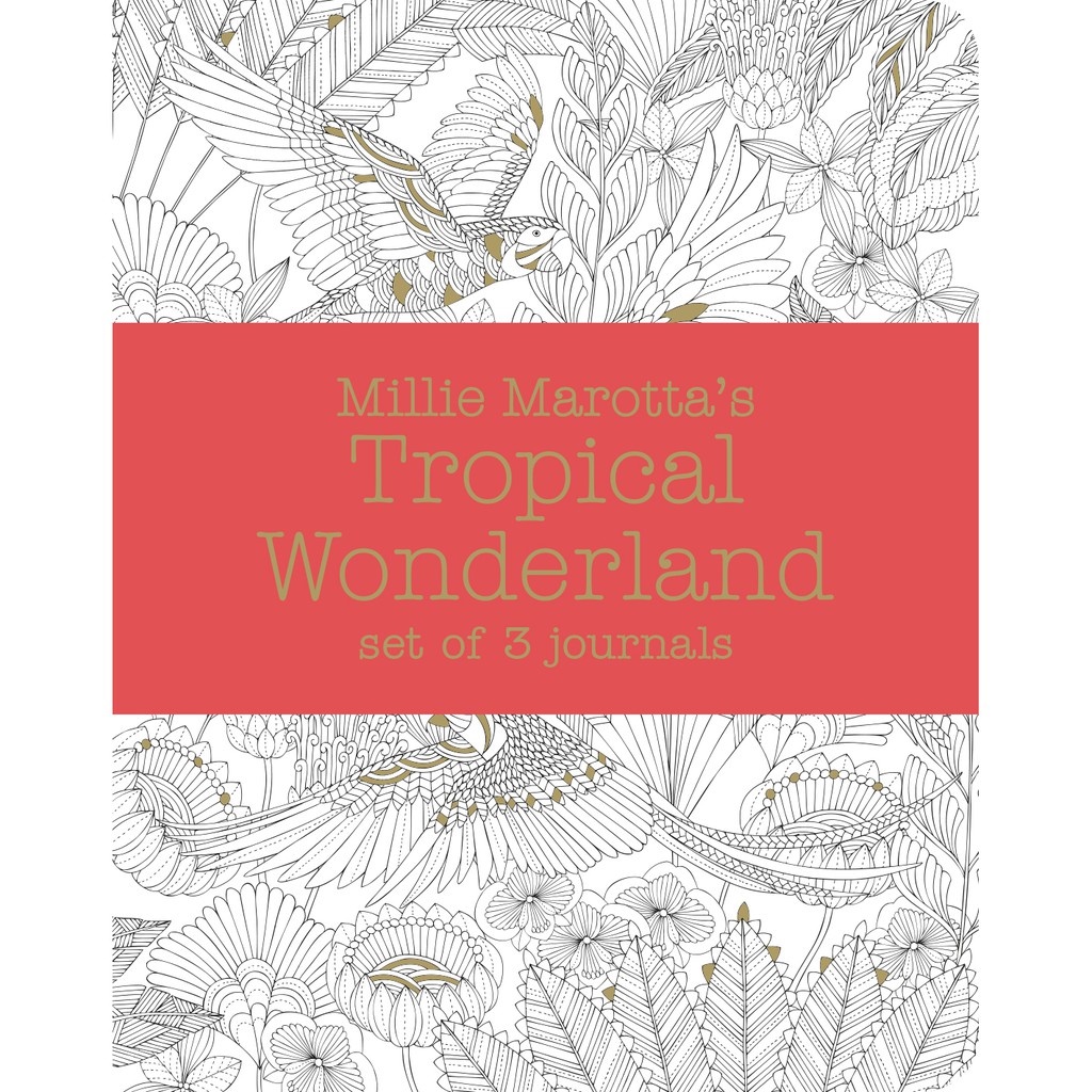 

Millie Marotta's Tropical Wonderland Journal - Motif Aesthetic