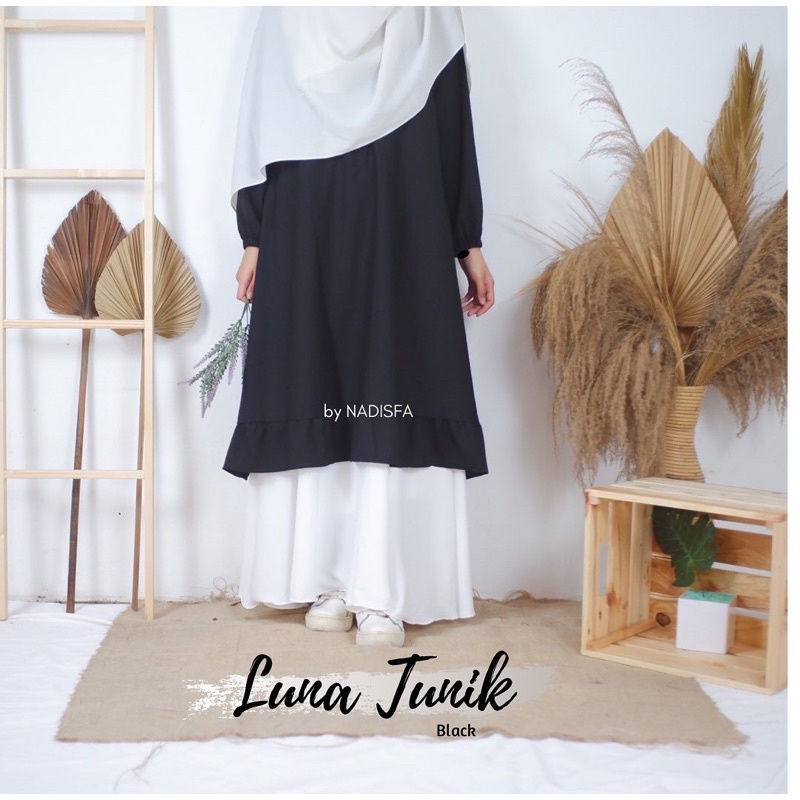 LUNA TUNIK POLOS BUSUI FRIENDLY