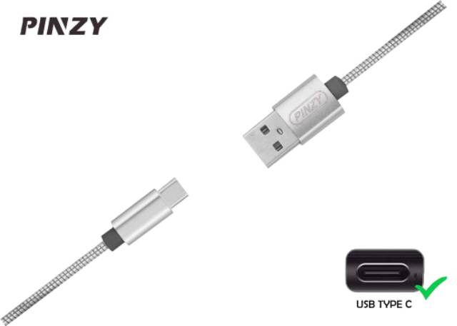 KABEL DATA SPRING LINE PINZY C6 USB TYPE C