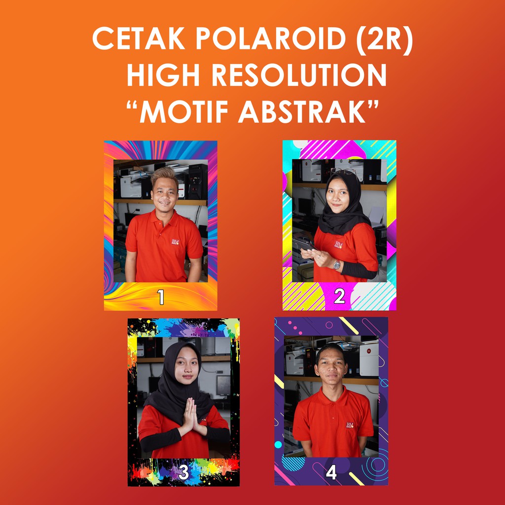 

CETAK FOTO POLAROID 2R MOTIF ABSTRACT(HASIL TAJAM, KERTAS TEBAL & LAMINASI 2 SISI)