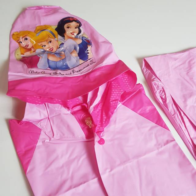 Jas Hujan Anak / Jas Hujan setelan karakter anak cewe/perempuan
