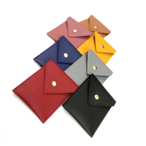 Dompet Kartu Kancing Murah Souvenir Card Holder