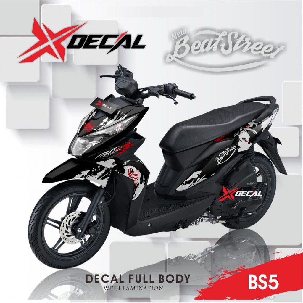 Sticker Decal Honda Beat Street Kode Bs5 Shopee Indonesia