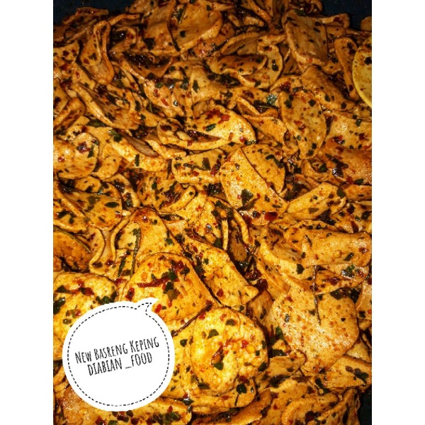 

Basreng pedas daun jeruk