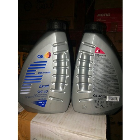 Unik Oli mesin formula Q8 excel diesel 5w40 full synthetic Limited