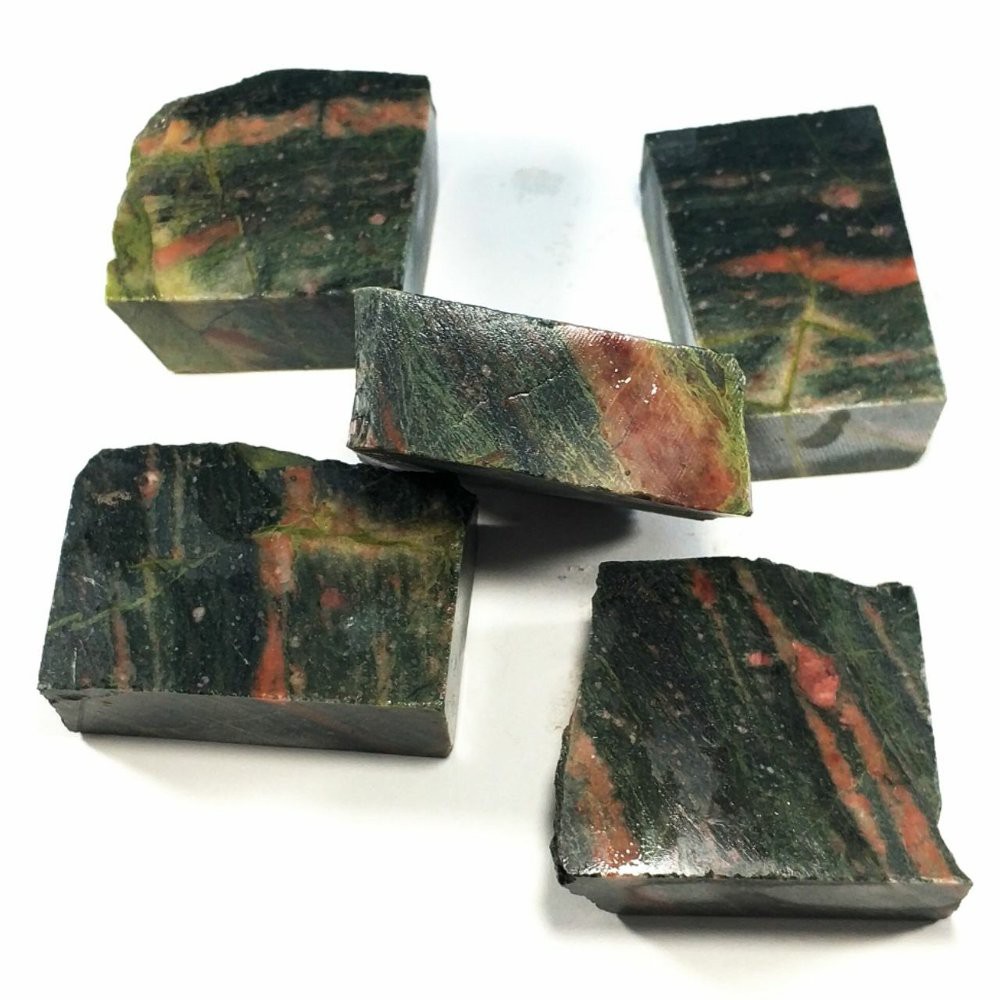 BAHAN ROUGH NATURAL BATU KLAWING NAGASUI - NOGOSUI - BLOODSTONE JAMINAN TERMURAH