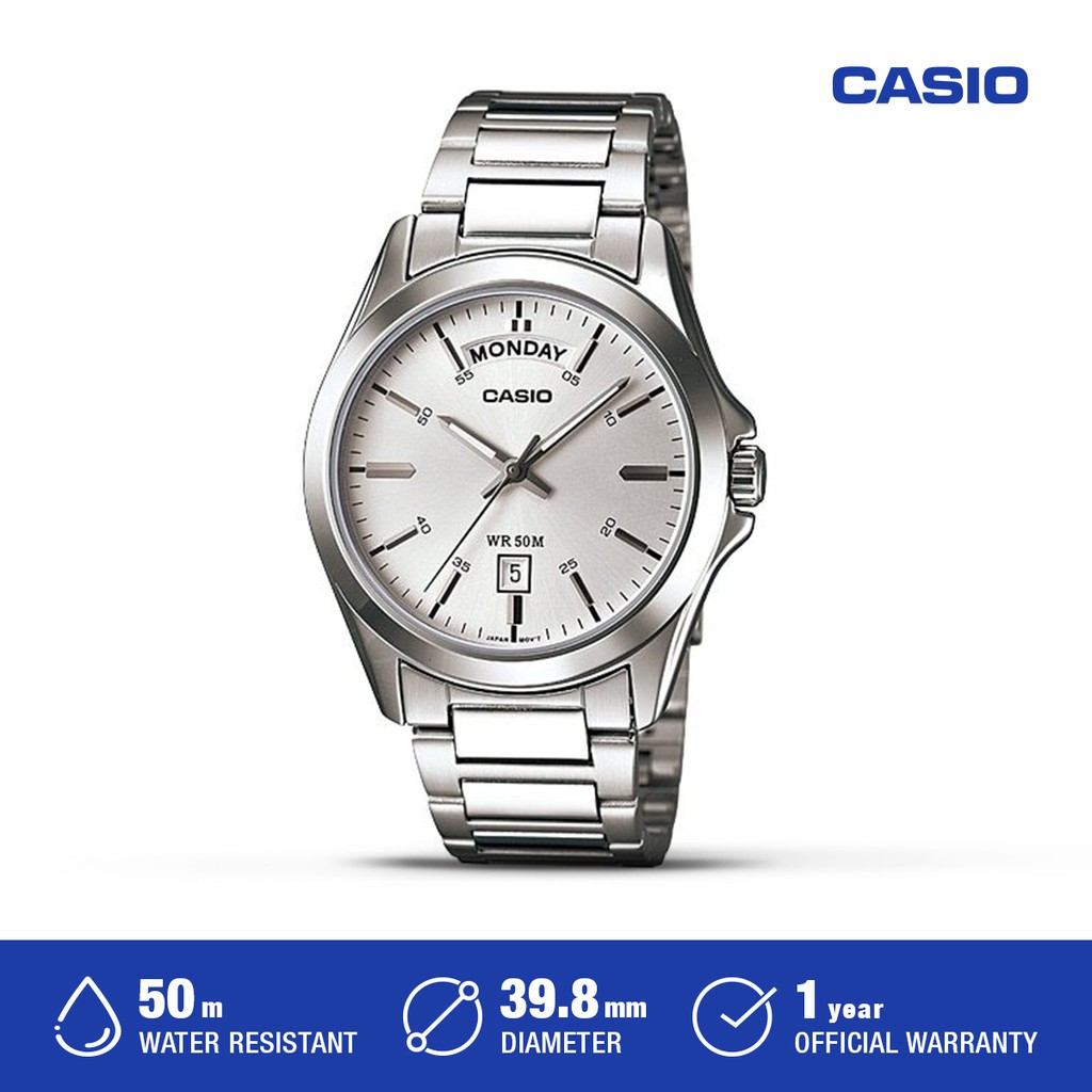 Casio Jam Tangan Pria MTP-1370D-7A1VDF Analog