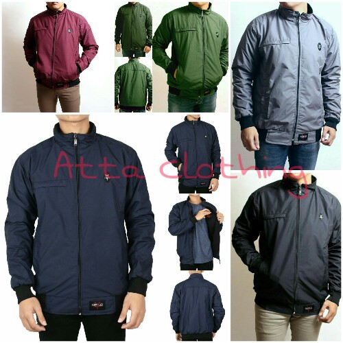Jaket Pria Parasut Casual SGM Rebel Id Best Seller