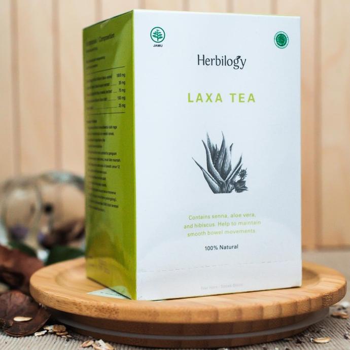 

[ COD ] Herbilogy Laxa Tea - 20 bag SALE Kode 50