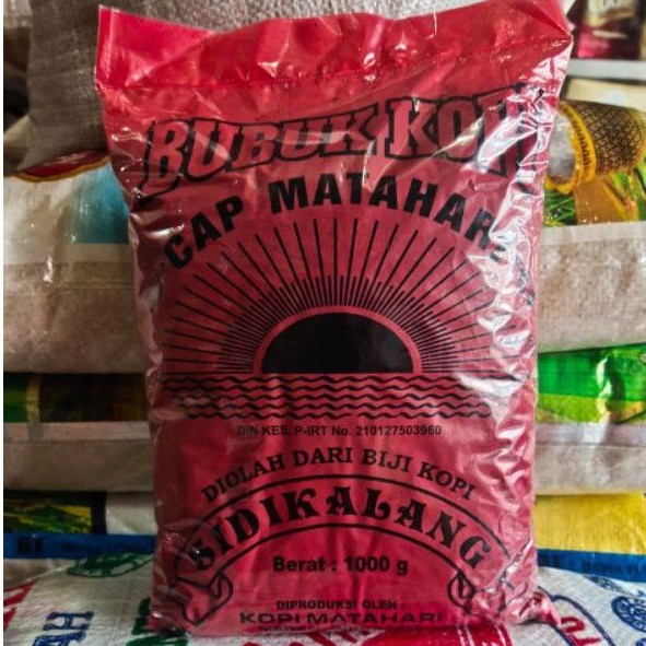 

Bubuk Kopi Cap Matahari/Kasar/Sidikalang