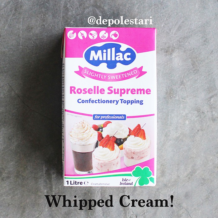 

Millac Roselle Supreme 1liter - WHIPPY CREAM CAIR