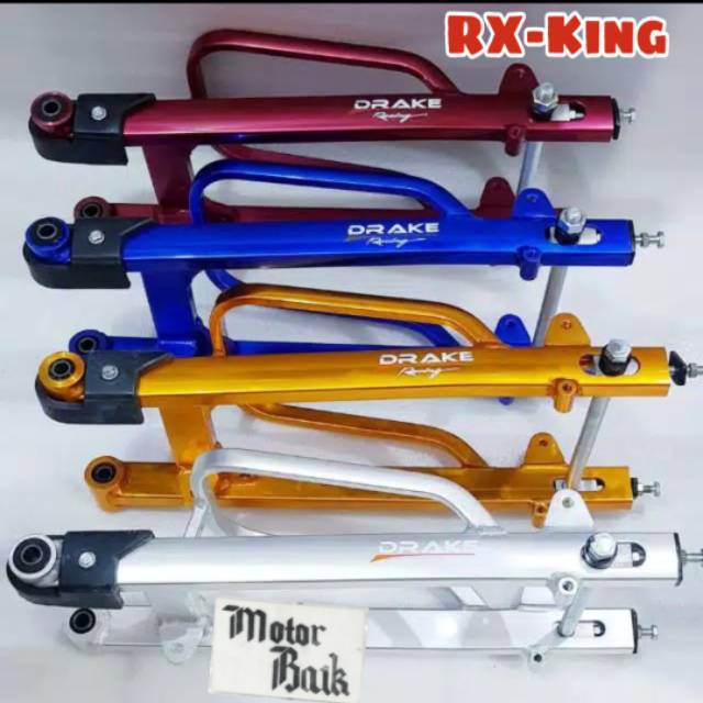 swing arm lengan ayun drake rx king copy Bpro b-pro Sasis Swing arm stabilizer atas as roda boshing 