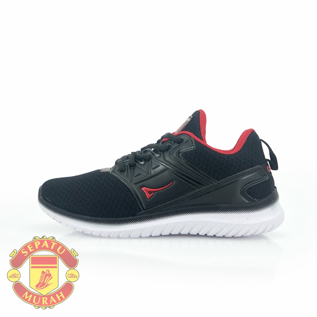 Sepatu Ardiles Pria Iwake - Hitam/Merah