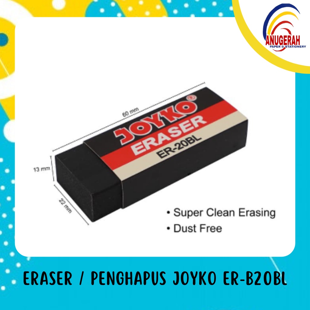 

Eraser / Penghapus Joyko ER-B20BL (PCS)