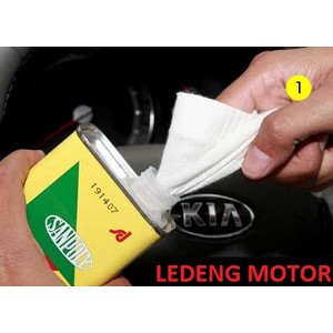 Sanpoly Kecil 250ml Pembersih Logam Allumunium Sanpoli Pengkilap Cat Mobil Motor Multi Guna