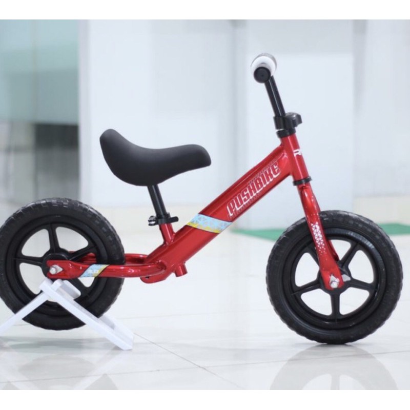Pushbike Element 3.0 Eva RMB Push Bike Sepeda anak balita keseimbangan tanpa pedal SNI garansi COD-Merah