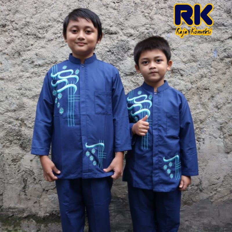 Setelan Muslim Koko Anak Fathan Terbaru
