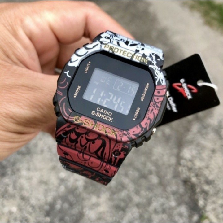 TERLENGKAP Jam tangan pria dan wanita casio gshock DW5600 digital led time