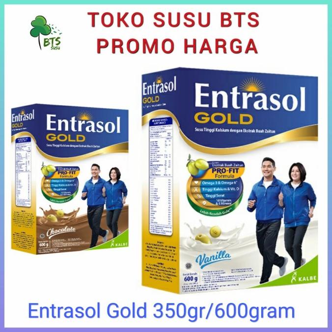 

[COD] ENTRASOL GOLD 600GR COKLAT VANILA [COD]