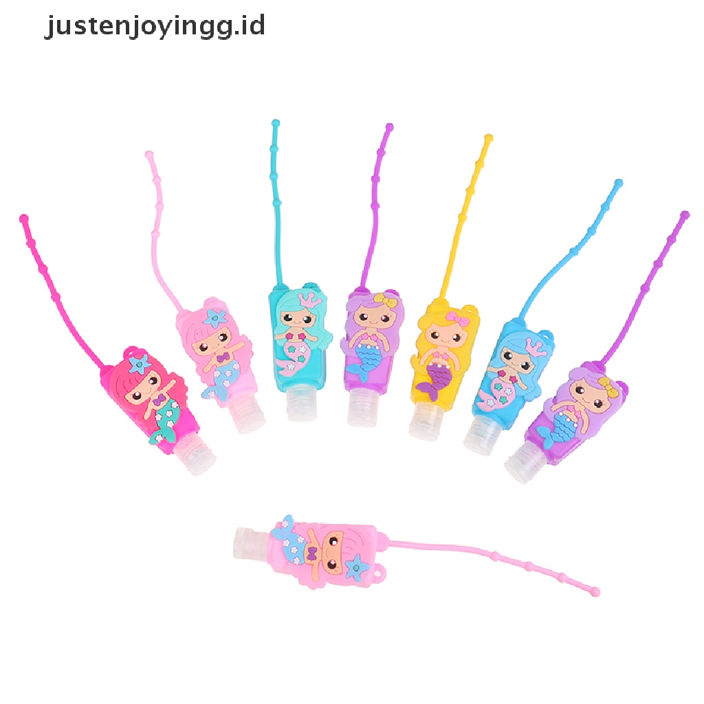 Botol Hand Sanitizer Bahan Silikon Anti Bakteri Desain Mermaid Untuk Mandi