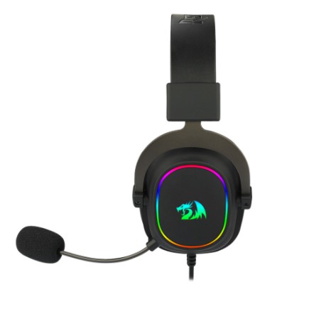 Headset gaming redragon wired usb virtual sound 7.1 channel surround h510-rgb zeus-x - Headphone stereo