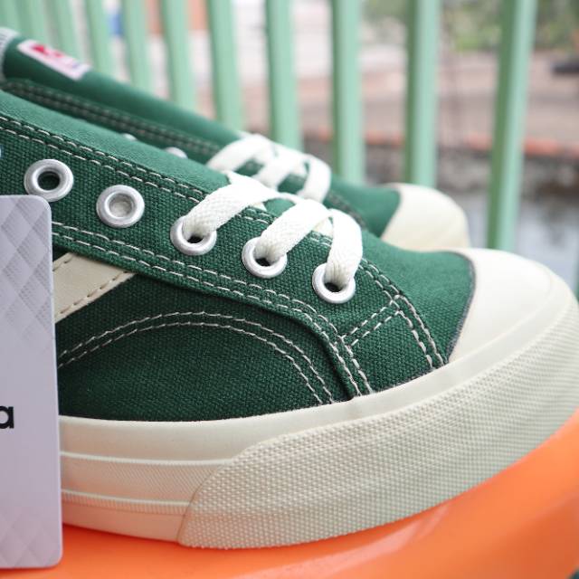 Sepatu Ventela Public Low Green Sneakers murah sale-2