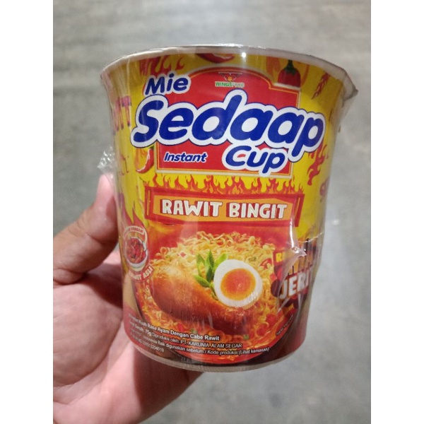 

mie sedaap cup rawit bingit 75 gram / Mie Sedap cup Rawit