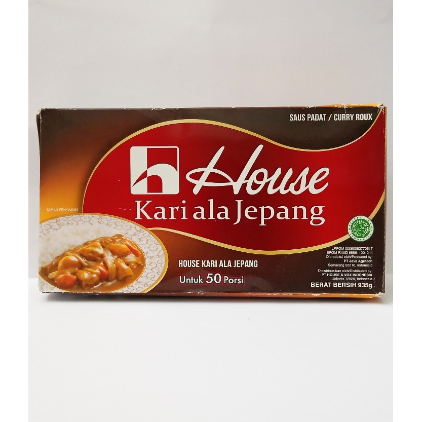 

House Kari ala Jepang/Saus Padat/Curry Roux/100 gr