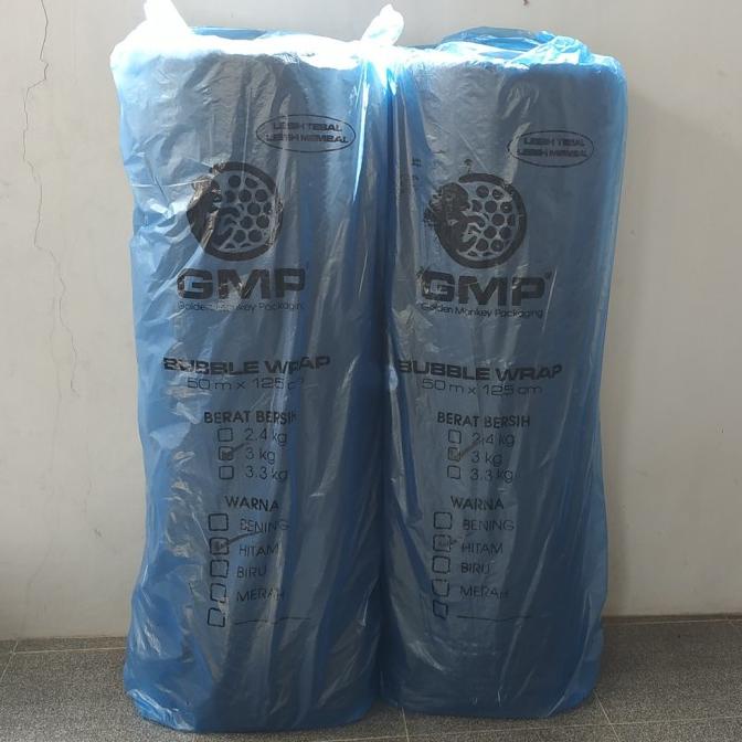 

BARU BUBBLE WRAP HITAM UKURAN 50 M X 125 CM PER ROLL GULUNG II DHF5143VFF