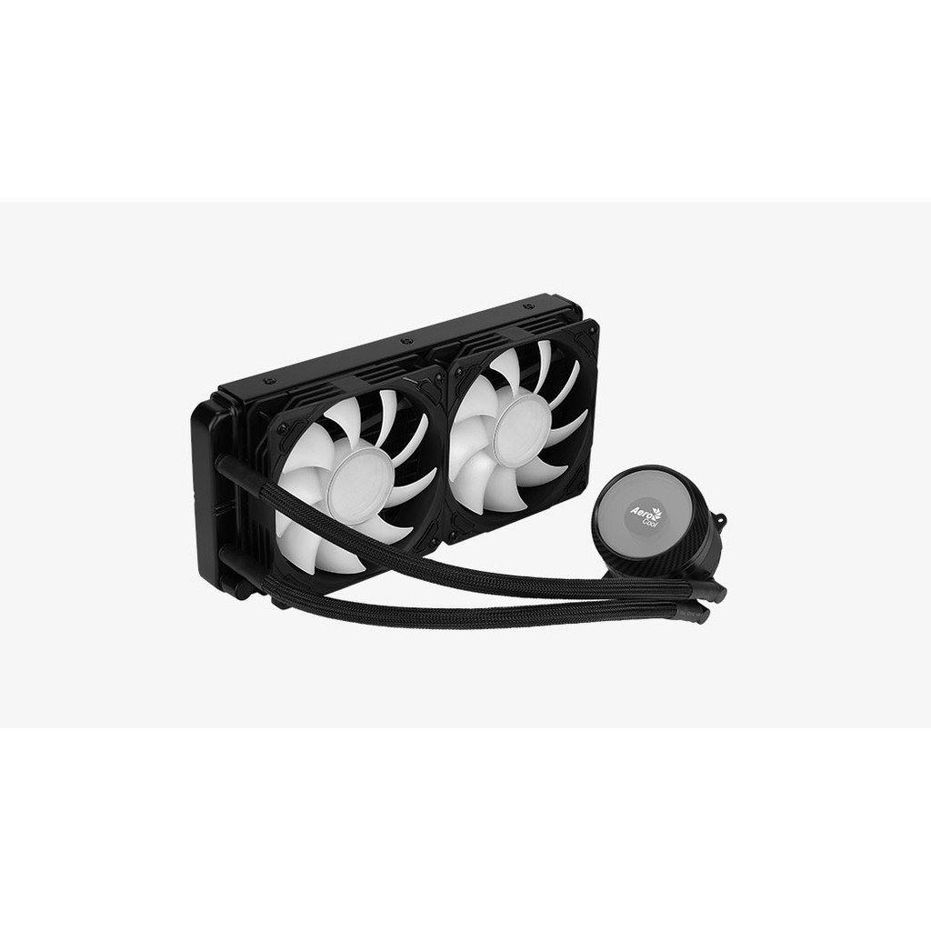 Aerocool Mirage L240 240MM ARGB Liquid Cooler Black/Hitam