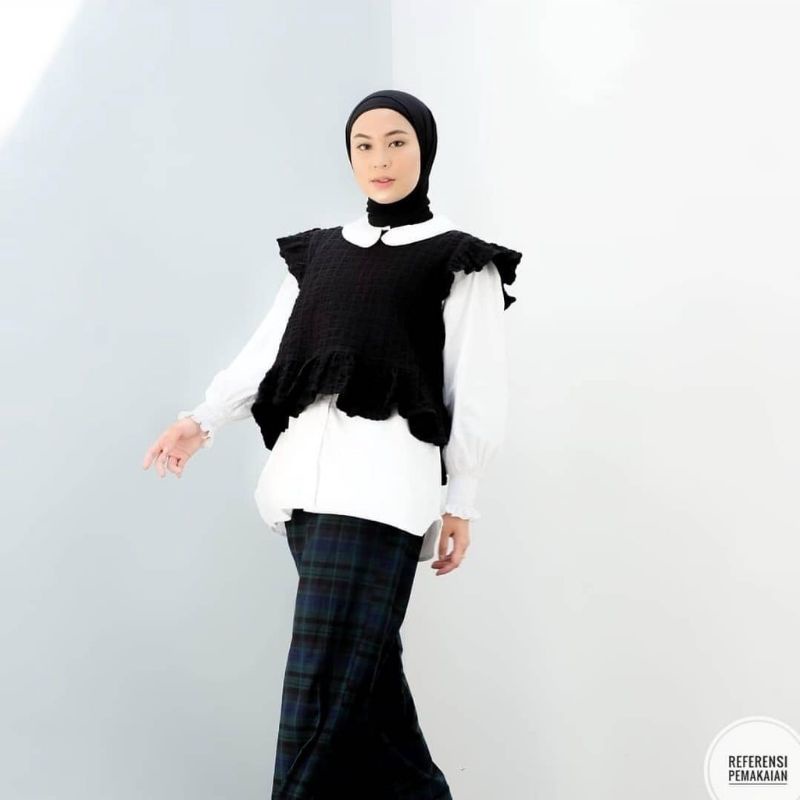 Kusuka top atasan baju blouse remaja muslim wanita