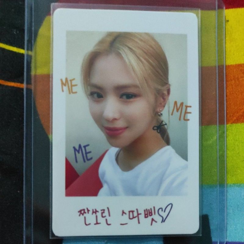 Polaroid ITZY No Bad Days Agustus Ryujin