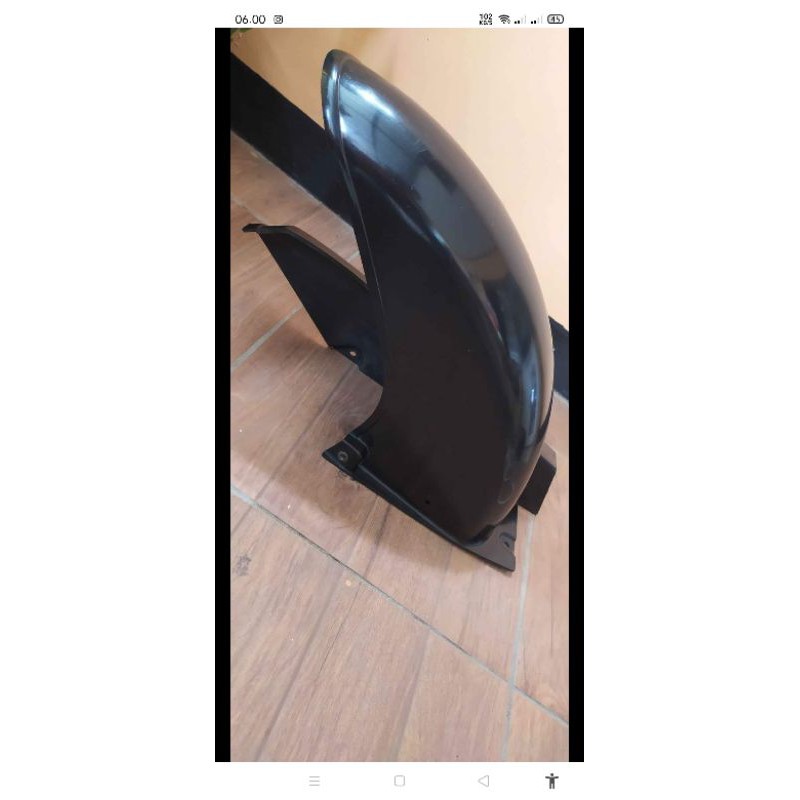 spakbor kolong ninja r kondisi bekas bagus copotan motor hugger