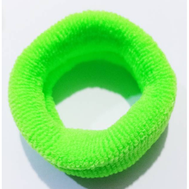 Ikat rambut polos murmer isi 12 pcs.grosir