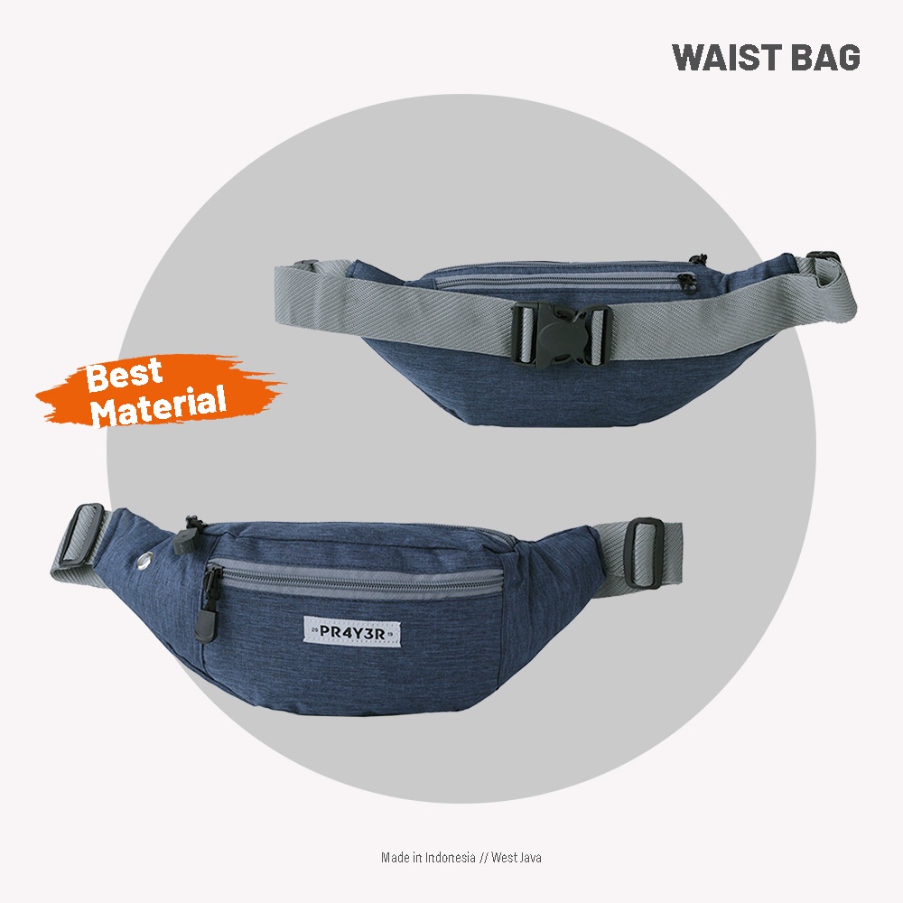 Tas Waistbag PriaTakuza Distro Keren Terbaru Premium 477