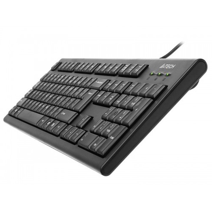 Keyboard A4Tech KR-85 Keyboard USB Kabel Hitam