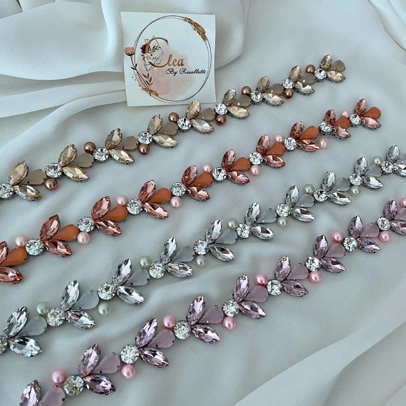 Payet rangkai / permata rangkai / payet kebaya “Eve” N87