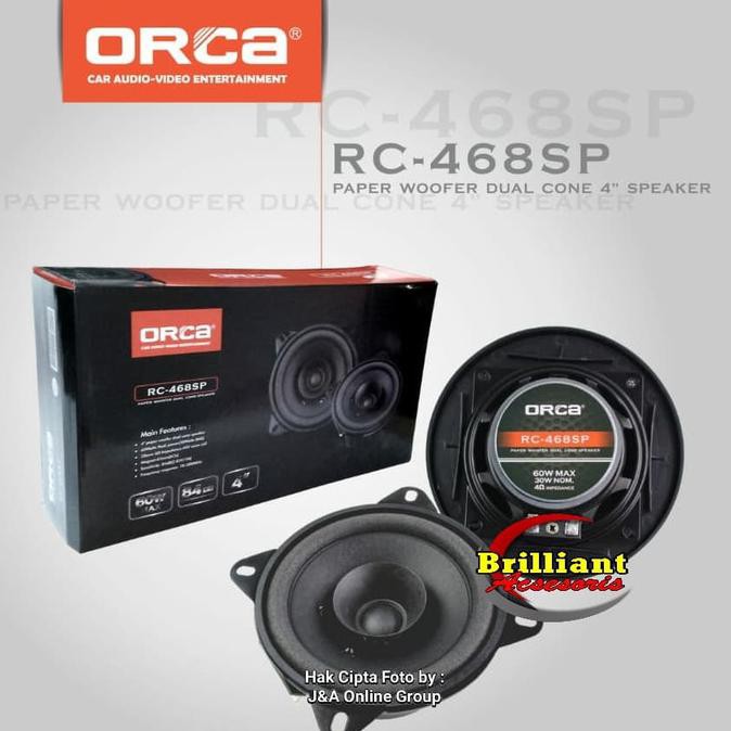 Ready Speaker ORCA Vocal 4 inch RC - 468 SP -