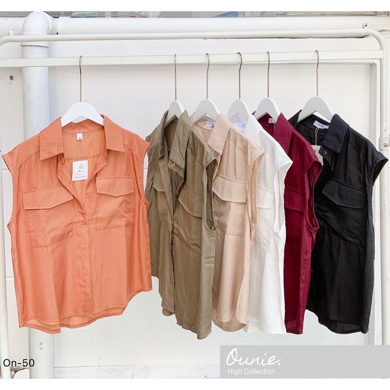 KEMEJA OUNIE YUKENSI/BLOUSE BANGKOK OUNIE (BJON50)