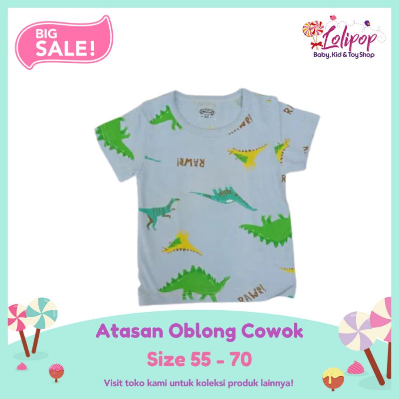 KAOS ANAK - ATASAN OBLONG COWOK