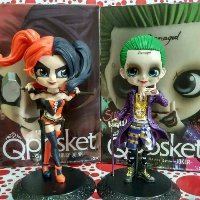 Harley quin Joker batman figure Q posket set 2 bh