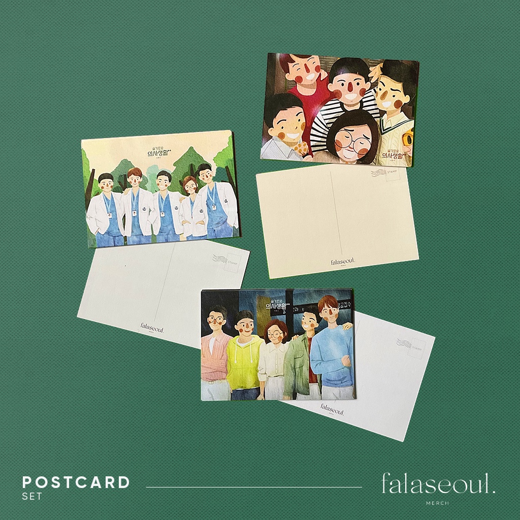 

Hospital Playlist Postcard Set Kartu Pos Merchandise