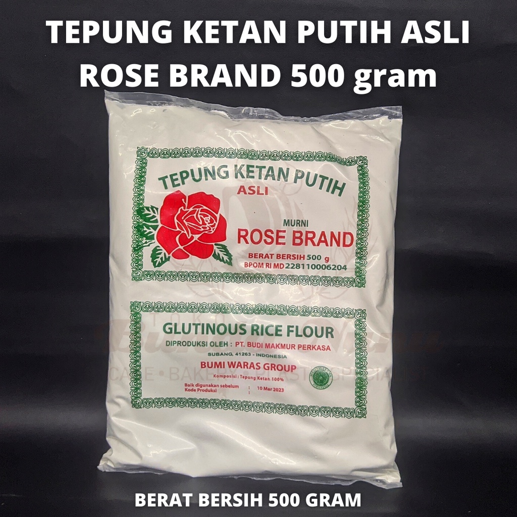 

Rose Brand Tepung Ketan Putih 500 gram