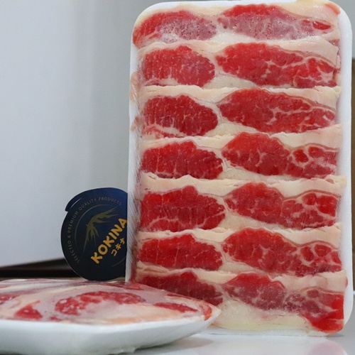 kokina usa beef slice 500 gram halal