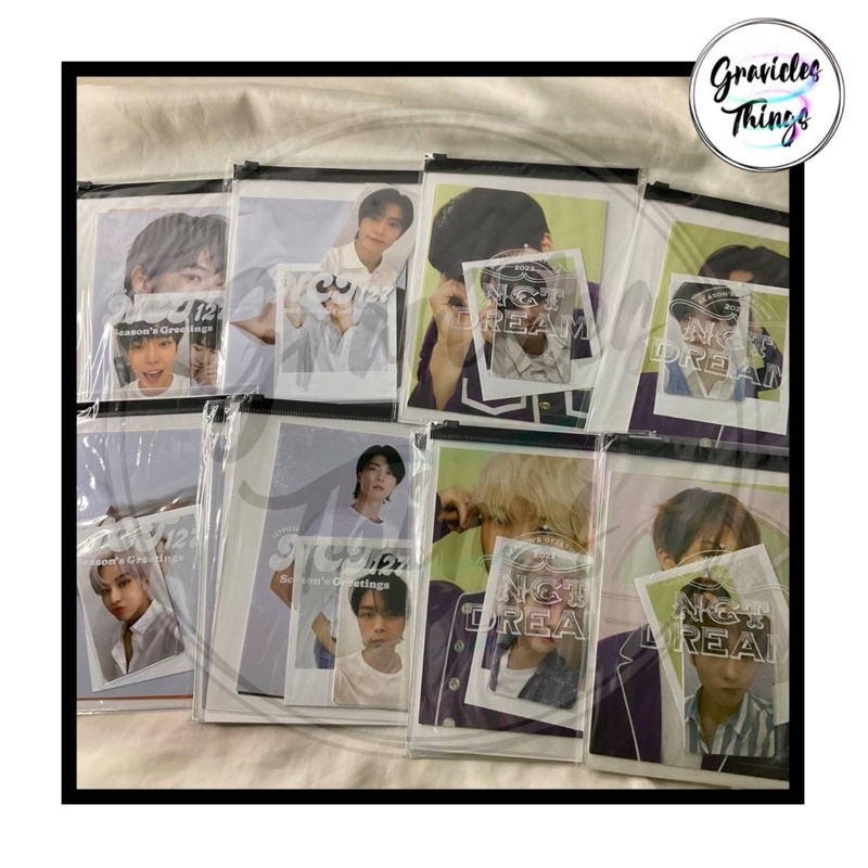 NCT 127 DREAM PHOTO PACK SEASONS GREETING 2022 SEALED JAEMIN JAEHYUN JOHNNY JUNGWOO DOYOUNG JENO REN