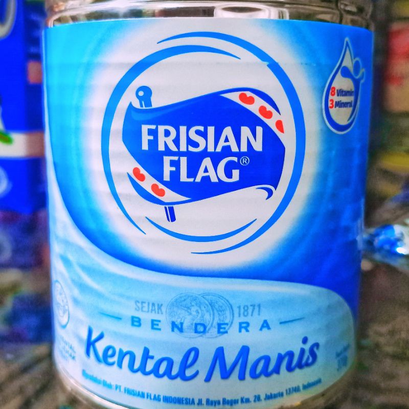 

Frisian Flag Kaleng / Bendera Kental Manis Kaleng 370 gram
